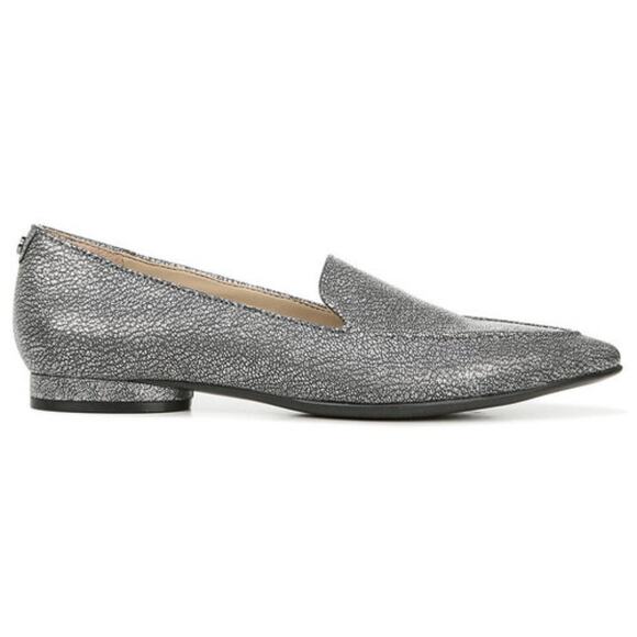Naturalizer Haines Silver Flats Loafers Size 6.5M NWOB - Picture 6 of 14